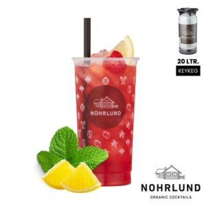 Nohrlund Raspberry Nohrlund Raspberry & Peach Collins Cocktail - Økologisk Nydelse